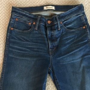 Madewell 9" High Rise Skinny Jeans Size 29